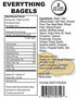 Great Low Carb Bread Co. 2 Pack Value: Everything Bagel