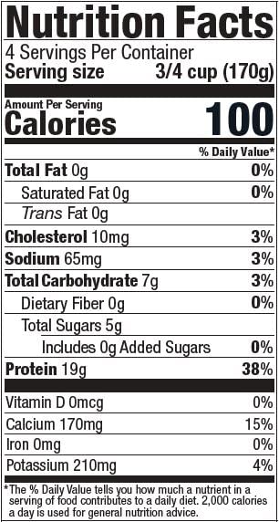 24 oz. siggi's Icelandic Strained Nonfat Yogurt, Plain, Multiserving Container Thick, Protein-Rich Yogurt Snack
