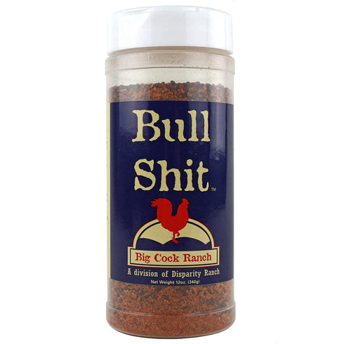 Bull Shit Steak Seasoning, Net Wt 12 oz