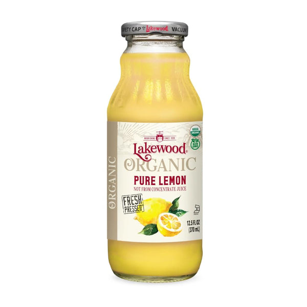Lakewood, Organic Lemon Juice, 12.5 oz