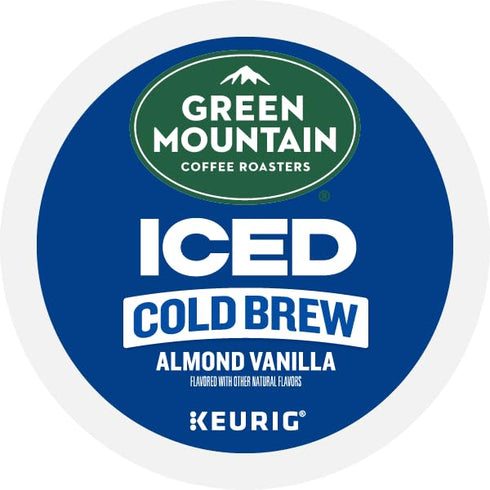 Green Mountain Coffee Roasters, Almond Vanilla Cold Brew, Keurig Single-Serve K-Cup Pods,