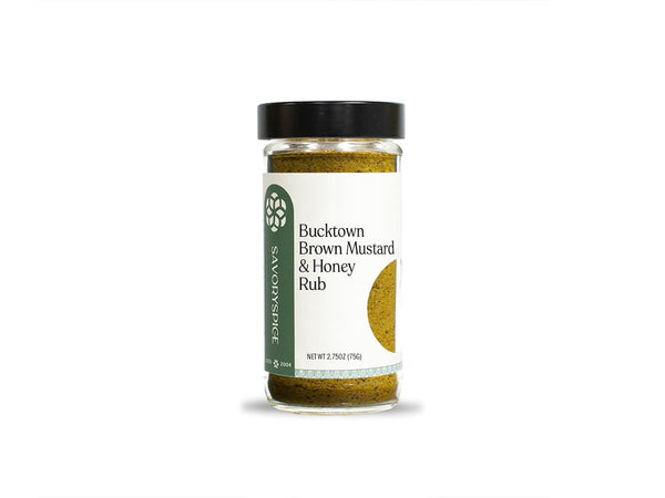 Savory Spice Bucktown Brown Mustard & Honey Rub (2.75 oz) - Chicago-Style Honey Mustard