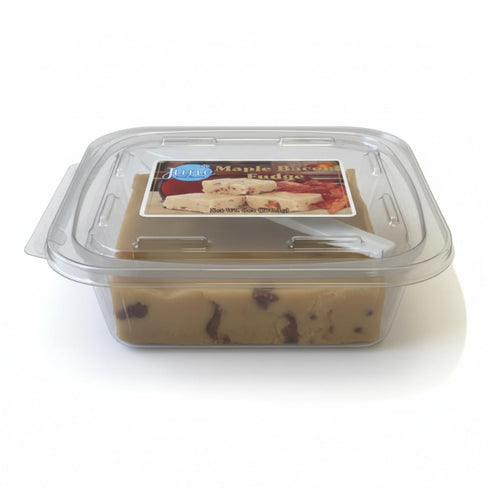 June Street Market 6 oz. Gourmet Fudge, Crafted for Indulgence, (Maple Bacon)