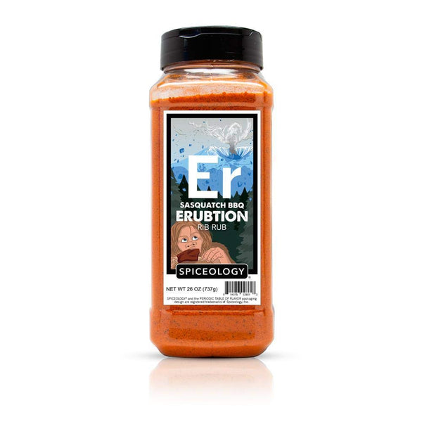 Spiceology - Sasquatch BBQ Erubtion Seasoning - Barbeque Rib Rub - Use