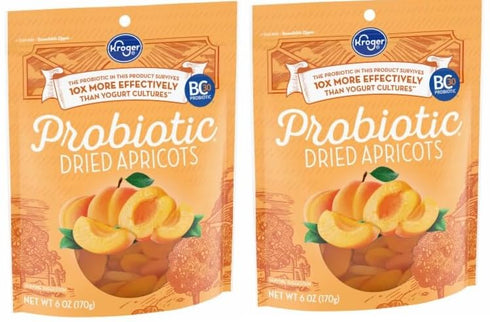 Generic Pack Of 2 Probiotic Dried Apricots 6 oz.