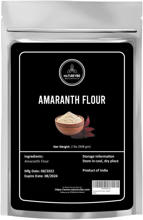 5lb 5lb Pack Buckwheat Flour and Amaranth Flour | Bulk Specialty Flour Combo | For Baking & Cooking | Pantry Essentials