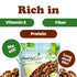 6 Food to Live Dry Roasted Walnut Pieces with Himalayan Salt, Ounces Oven Toasted, Lightly Salted, No Oil Added