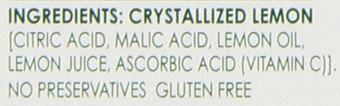 True Citrus True Lemon Crystallized Lemon, 2 Boxes of 32 (64 Packets)