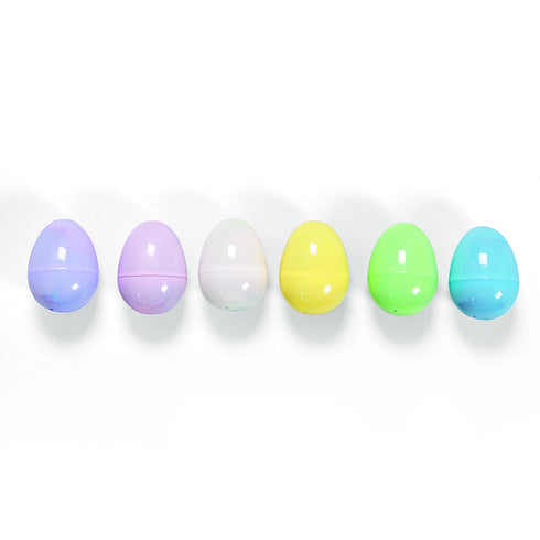 24 Pack Fun Express Candy Filled Easter Eggs Bulk - Pre-Filled Plastic Easter Eggs with Chocolate Candy Inside | Pastel