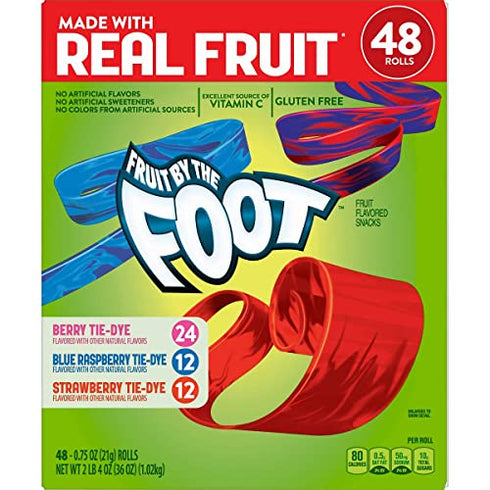 General Mills Pack, 0.75 (48 Count) Fruit By The Foot, Variety Ounce