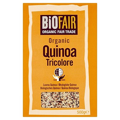 Biofair Organic Fair Trade Quinoa Tricolore - 500g (1.1lbs)