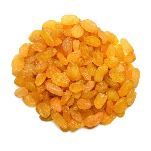 (5 LB) Aiva Golden California Raisins Naturally Sweet Dried Fruit for Snacking, Baking, and Cooking
