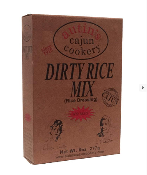 Autin's Cajun Cookery Dirty Rice Mix Rice Dressing (1 Box) Gluten Free