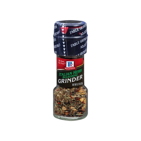 0.77 (Pack 12) McCormick Grinder Italian Herb Seasoning Ounce