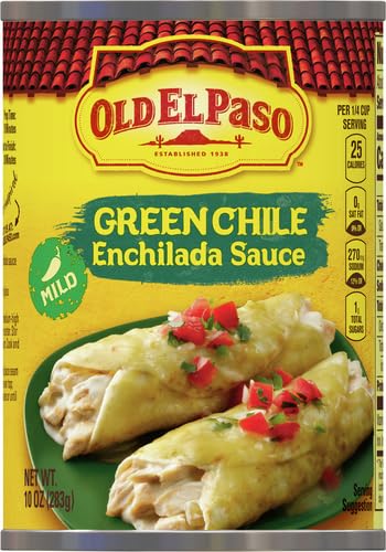 10 oz Old El Paso Mild Green Chile Enchilada Sauce, Meal Prep