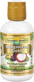 Dynamic Health Mangosteen Gold | Organic Mangosteen 100% Juice | Vegetarian, No