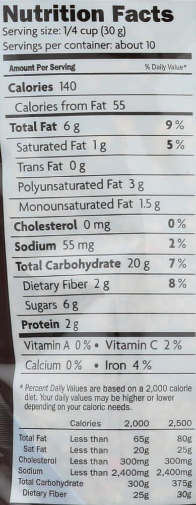 BFYSYO 11.5 oz(Pack 3)L8 Nature's Path, Love Crunch, Premium Organic Granola, Dark Chocolate & Red Berries