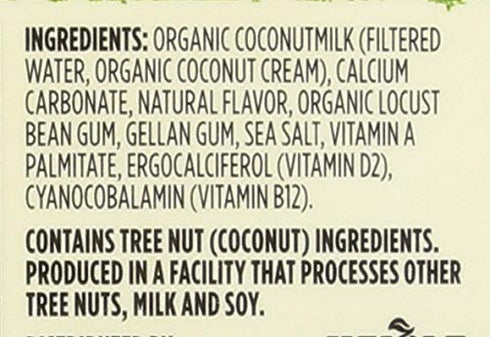 365 64 oz by Whole Foods Market, Organic Unsweetened Original Coconut milk Beverage, fl
