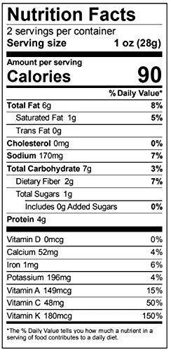 Brad's Plant Based Organic Crunchy Kale, Vampire Killer, 3 Bags, 6 Servings Total