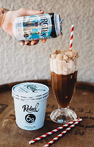 (6-12oz Virgils, Zero Sugar Root Beer, Great Tasting Zero Calorie Keto Friendly Soda cans)