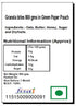 Jaiccha 800 Ghasitaram Bhaidooj Gifts - Granola Bites GMS in Green Paper Pouch