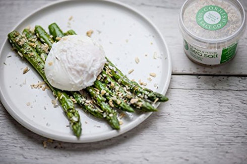 55g Cornish Lemon & Thyme Sea Salt Tub