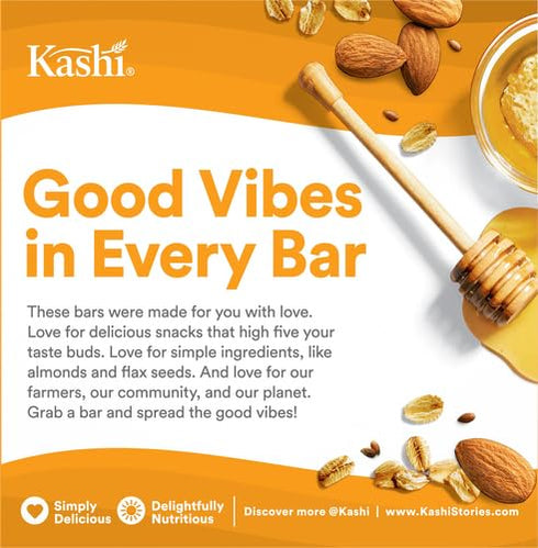 1.2 6 Count Kashi Co, Bar Granola TLC Chewy Honey Almond Flax, Ounce
