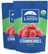 Thousand Lakes ORGANIC Freeze Dried Fruit - Strawberries 2-pack, 1.1 oz each (2.2 oz total) | 100% Sliced, No Sugar