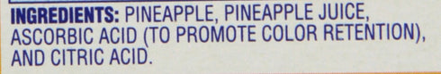 100 16 Count Dole Tidbits in Percent Pineapple Juice