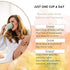 Aluna Well 2oz Menopause Tea Supports Hormonal Balance, Hot Flashes, Night Sweats for Women - Herbal Blend with Black