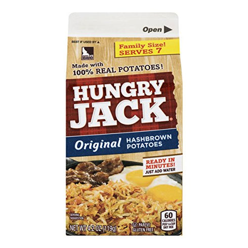 8 Count Hungry Jack Gluten Free Hash Browns, Original