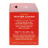 Ahmad Tea Herbal Tea 'Winter Charm' - Apple, Cinnamon, & Orange Peel, 20 ct (Pack of 1) - Decaffeinated, Sugar-Free