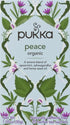 20 Pukka Organic Peace Herbal Tea with Spearmint, Ashwagandha, and Hemp Seed Oil, Caffeine Free, Total Tea Bags
