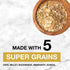 100% 3g 6 Count KIND Breakfast Bars, Honey Oat, Healthy Snacks, Gluten Free, Whole Grains, Protein
