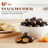 2 NY Spice Shop Dark Chocolate Apricots - Pound Bulk Sweet & Crunchy Chocolate Snack - Chocolates Apricot Treats