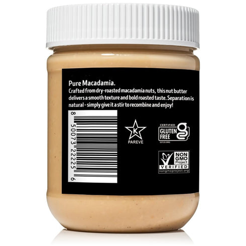Voer (12oz) Macadamia Nut Butter | Single Ingredient | Vegan, Paleo and Keto-Friendly, Gluten-Free