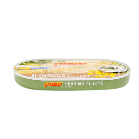 3.5 (Pack 18) MW polar Herring Fillets in Oil, Ounce