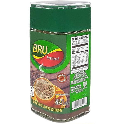 7 oz (Package Bru Instant Coffee and Roasted Chicory, May Vary)