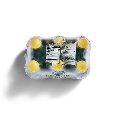 16.9 Oz, 6 Count Whole Foods Market, Lemon Sparkling Mineral Water, Fl