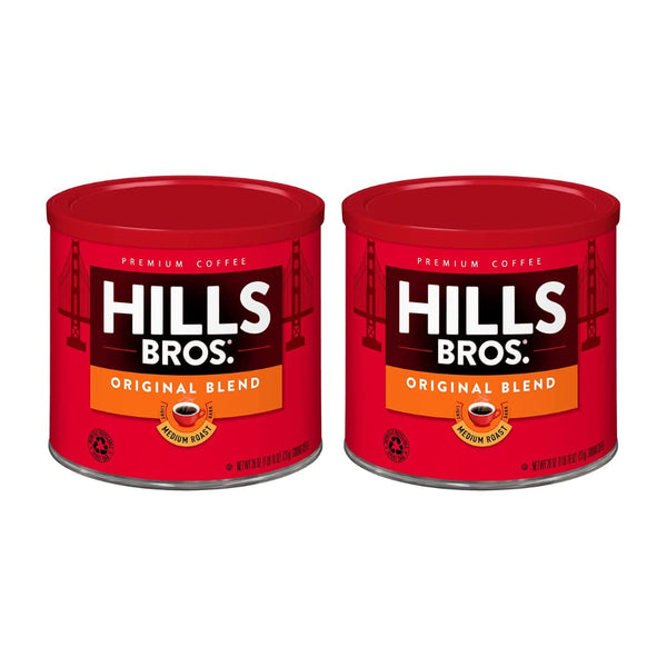 Hills Bros . Original, Medium Roast, Coffee (26 Ounce (Pack of 2))