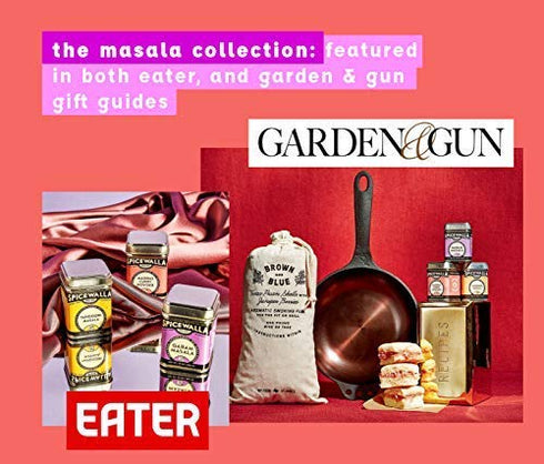 Spicewalla Masala Indian Spice 3 Pack, Garam Masala, Madras Curry Powder, Tandoori Masala, Non-GMO Gift Set