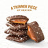 18 oz (Pack 2) Sanders Thins Sea Salt Caramels Variety, Milk & Dark Chocolate, Tubs
