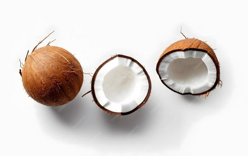 Generic 3 Pack Fresh Whole Coconuts, Raw, All-Natural