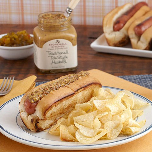 8 Stonewall Kitchen Traditional Pub Style Mustard, Ounces