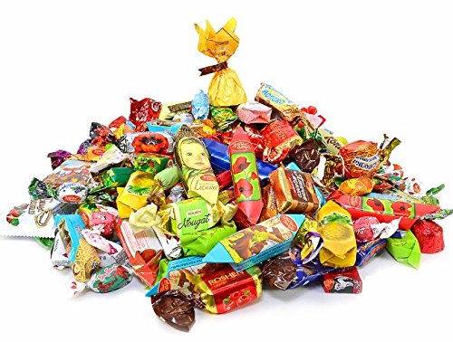 Back To USSR Chocolate, Caramel, Jelly, Fudge, & Taffy Candy Mix {Assortment