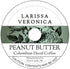 Larissa Veronica Peanut Butter Colombian Decaf Coffee (Single Serve K-Cup Pods) (Gourmet, Naturally Flavored,