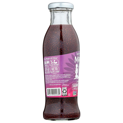 Mamma 10 12 Chia Organic Blackberry Hibiscus Vitality Beverage, Ounce -- per case.