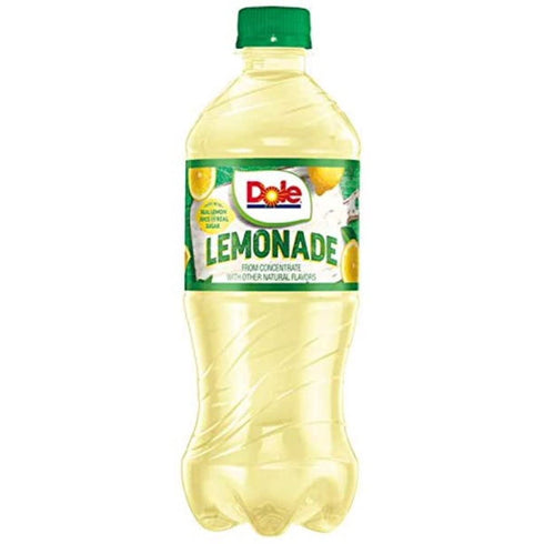 B4Y 20 oz (Pack 16, 240 OZ) Dole Lemonade Soda Bottles of Total of FL