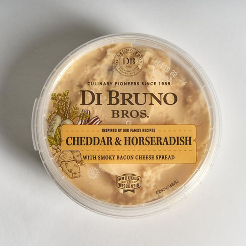 (3, Pack) Di Bruno Bros. Cheddar & Horseradish with Smoky Bacon Cheese Spread