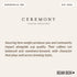 12 Thesis - Roasted by Ceremony Coffee Roasters - Whole Bean Coffee - Ounce Bag